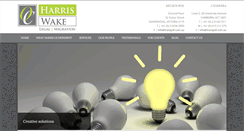 Desktop Screenshot of harriswakelegal.com